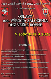 velke-rovne-oslavy-100-rokov-dhz-2025-poster-sm
