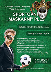 KAROLINKA - SPORTOVNÍ MAŠKARNÍ PLES - PODUJATIA REGIÓN JAVORNÍKY